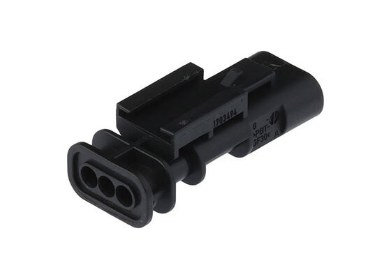 1-1703494-1 Conectores Conector Automotriz MCON de 1.2 mm de 3 posiciones para terminales macho