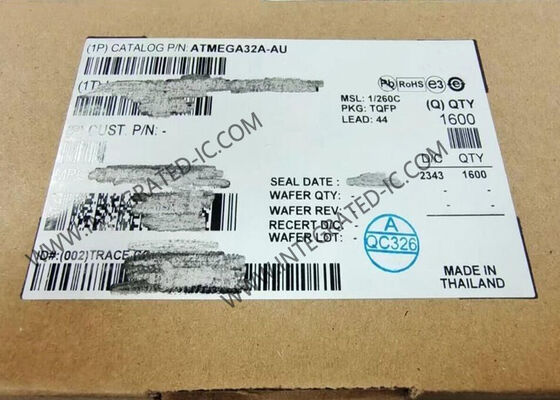Microcontrolador ATMEGA32A-AU de alto rendimiento de 8 bits AVR ATmega de 16MHz con memoria Flash de 32KB y 32 líneas de E/S