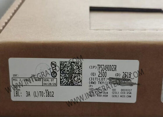 TPS2490DGSR controlador de intercambio caliente chip de circuito integrado con 9V a 80V de limitación de potencia y cierre