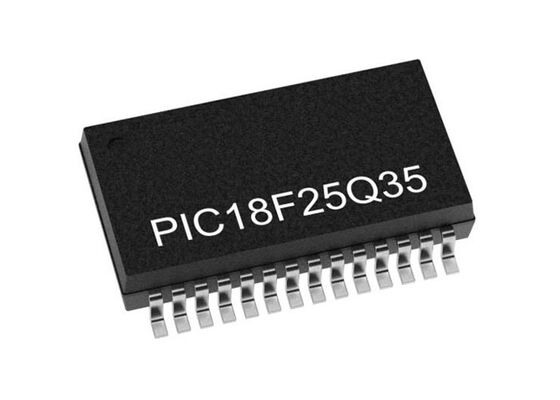 Microcontrolador PIC18F25Q35-I/SS MCU de baja potencia de 8 bits 64MHz para nodos de borde de IoT