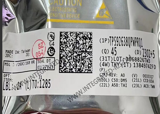 TPS92638QPWPRQ1 Chip de circuito integrado automotriz de 8 canales IC de conductor LED lineal con control de atenuación PWM y amplio rango de voltaje de entrada 5V40V