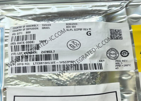 LTC6813HLWE-1 Chip de circuito integrado de 18 celdas y monitor de pila de baterías LQFP-64