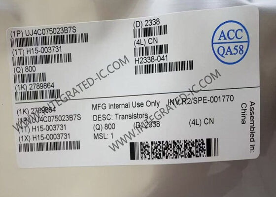 Chip de Circuito Integrado UJ4C075023B7S Transistor MOSFET D2PAK-7 Transistor SiC