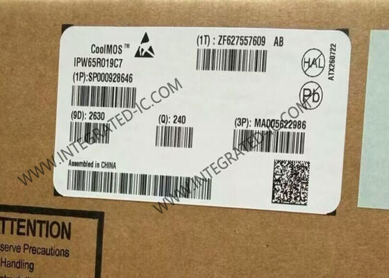 IPW65R019C7 650V 75A CoolMOS C7 N Canal de potencia MOSFET Transistor Chip de circuito integrado para conmutación de alta potencia