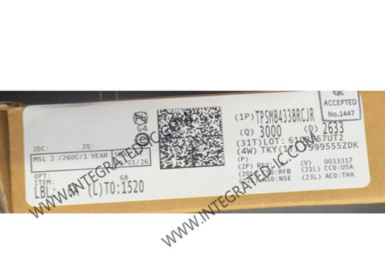 Módulo de potencia síncrono Buck de 3A TPSM84338RCJR Chip de circuito integrado con modo seleccionable por el usuario