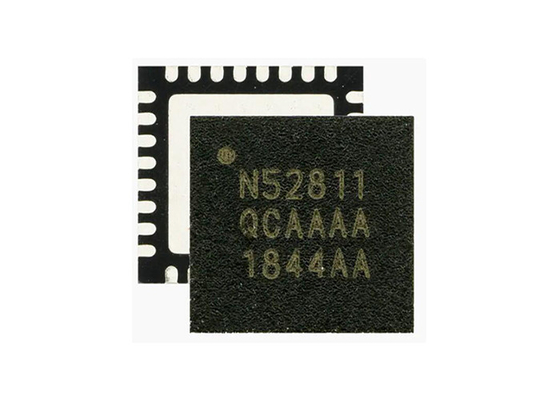 Energía baja SoC IC de BT 5,3 NRF52811-QCAA-R que apoya NRF52811 QFN32