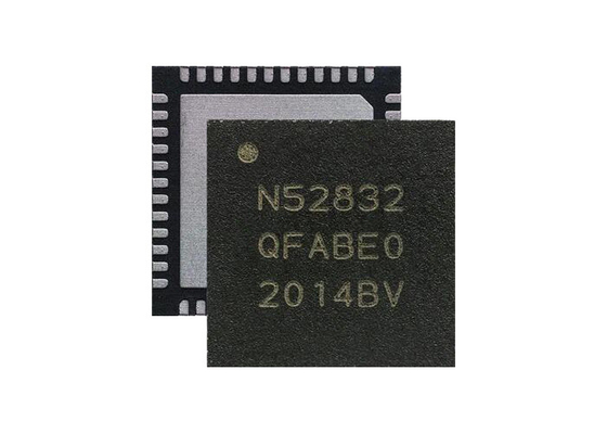 Energía baja versátil QFN48 de NRF52832-QFAB-R BT 5,3 SoC NRF52832 BT