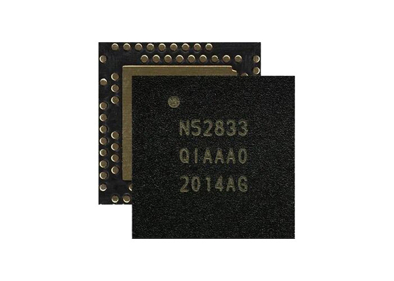 BT IC 8dbm NRF52833-QIAA-R BT 5.3 SoC NRF52833 QFN73 BT Radio con capacidad de radiogoniometría