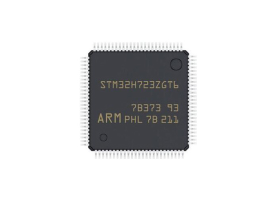 Paquete de la base STM32H7 144-LQFP del pedazo de IC STM32H723ZGT6 32 del microcontrolador solo