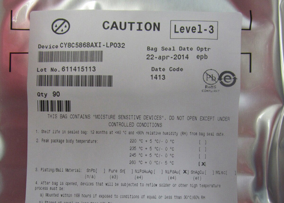 Microcontrolador de 32 bits IC del Solo-corazón del microprocesador CY8C5868AXI-LP032 del circuito integrado