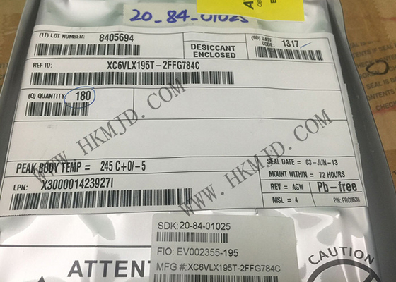 Arsenal de puerta programable del campo del microprocesador XC6VLX195T-2FFG784C XC6VLX195 del circuito integrado
