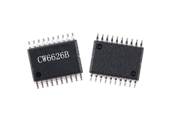 Microprocesador inalámbrico CW6626 TWS del sistema de multimedias de BT del microprocesador del auricular de CW6626B BT solo