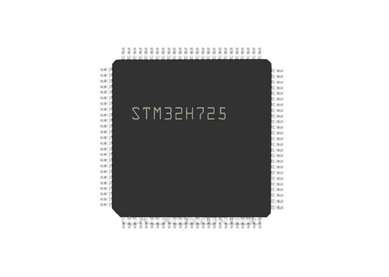 Microcontroladores IC de la base del RISC del pedazo del alto rendimiento 32 del chip CI STM32H725VET6 STM32H725