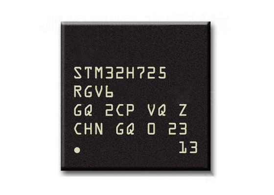 Los microcontroladores IC STM32H725 32 del microprocesador STM32H725RGV6 del circuito integrado mordieron el BRAZO MCU