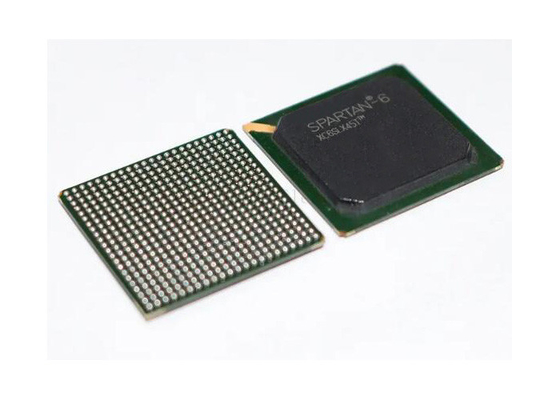 Lógica programable integrada del arsenal de puerta del campo de IC XC6SLX45-2FGG484C FBGA484 optimizada