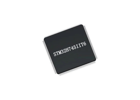Chip de circuito integrado STM32H745IIT6 32Bit Dual Core ARM Cortex-M4 Microcontrolador IC