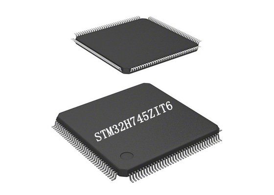 Paquete 144-LQFP de microcontroladores ARM de doble núcleo de alto rendimiento STM32H745ZIT6