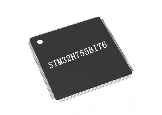 STM32H755BIT6 alto rendimiento DSP con memoria Flash de IC 2MBytes del microcontrolador del DP FPU
