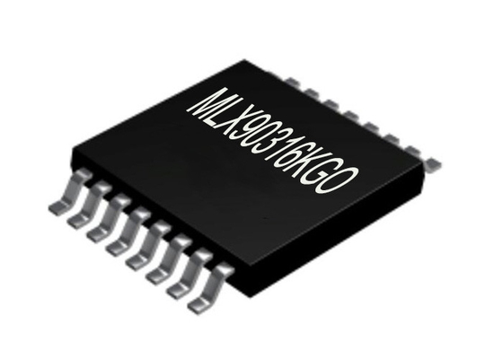 Sensor de posición rotatorio del microprocesador MLX90316KGO-BCG-000-RE del circuito integrado IC TSSOP16