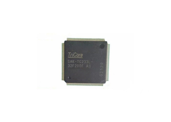 Paquete de destello de IC TQFP-100 del microcontrolador de SAK-TC233L-32F200F AB 200 megaciclo 2MB