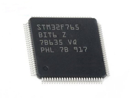 Microcontrolador IC del Solo-corazón 216MHz del microprocesador STM32F765BIT6 del circuito integrado