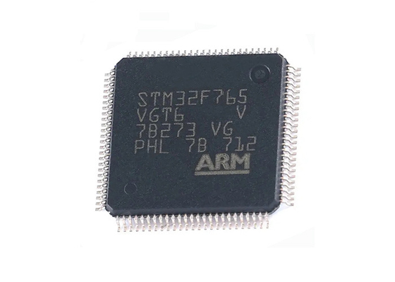 Microcontrolador IC 100-LQFP de la base del microprocesador STM32F765VGT6 1MB del circuito integrado solo