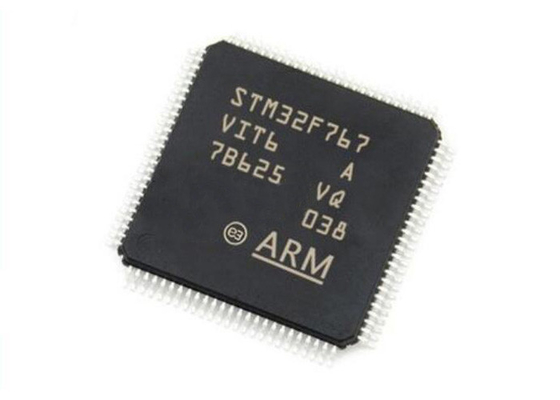 Alta base de IC LQFP100 del microcontrolador del rendimiento STM32F767VIT6 2Mbytes sola