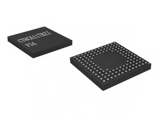 Microcontrolador IC 50MHz del ARM Cortex M4 del microprocesador CY8C6117BZI-F34 del circuito integrado