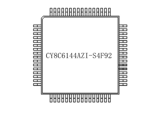 ARM Cortex del microprocesador CY8C6144AZI-S4F92 256KB del circuito integrado 64-TQFP - microcontrolador de M4F