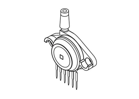 Sensor integrado absoluto de la presión del silicio del microprocesador MPX5700AP del circuito integrado