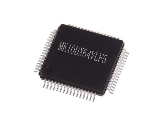 microcontrolador IC LQFP48 del ARM Cortex M4 del microprocesador MK10DX64VLF5 del circuito integrado 50MHz