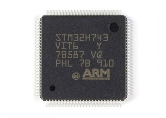 480MHz los solos microcontroladores de la base del ARM Cortex M7 STM32H743VIT6 saltan LQFP100