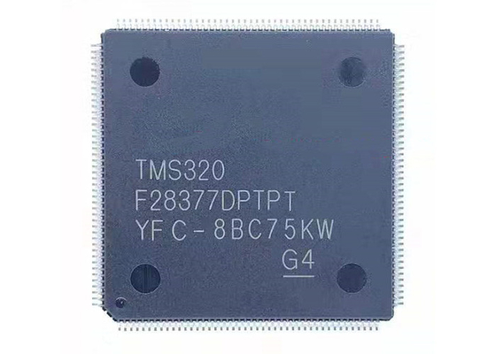 Microcontrolador dual-core 200MHz IC del microprocesador TMS320F28377DPTPT del circuito integrado 176-LQFP