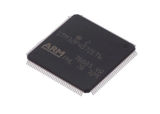 paquete de destello de 32 bits LQFP144 del BRAZO Cortex-M4 MCU 512KB de IC STM32F407ZET6 del microcontrolador