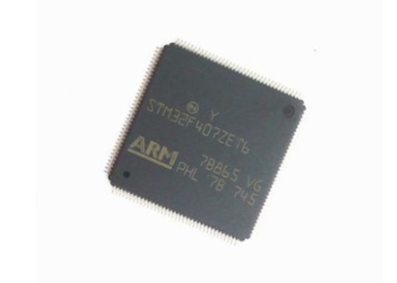 paquete de destello de 32 bits LQFP144 del BRAZO Cortex-M4 MCU 512KB de IC STM32F407ZET6 del microcontrolador