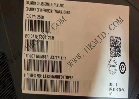 chip CI síncrono de Buck Boost Controller QFN28 60V del interruptor de 2MHz LT8390AHUFD 4