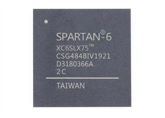 Soporte superficial programable del arsenal de puerta del campo del chip CI XC6SLX75-2CSG484I 484FBGA
