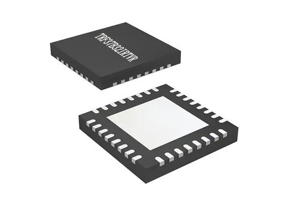 El microprocesador TRF37B32IRTVR del circuito integrado se dobla abajo de mezclador del convertidor con integrado SI amperio