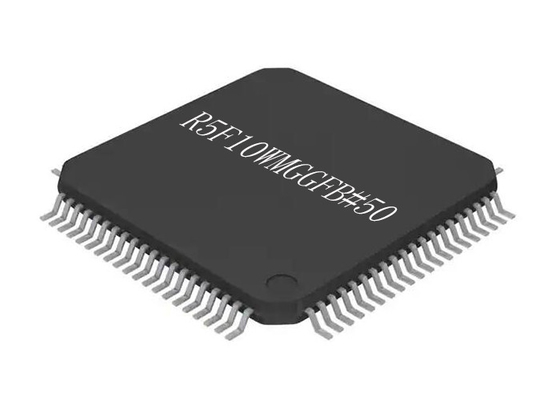 24MHz FLASH del microprocesador LQFP80 128KB del microcontrolador del chip CI R5F10WMGGFB#50 16Bit