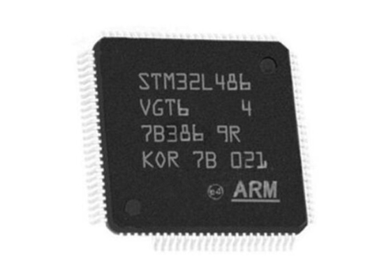80MHz los microcontroladores de la corteza M4 del brazo de la energía baja STM32L486VGT6 saltan 100LQFP