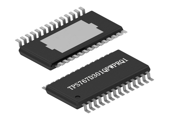 Reguladores de voltaje del Bajo-marginado de la Dual-salida de 28-HTSSOP TPS767D301QPWPRQ1