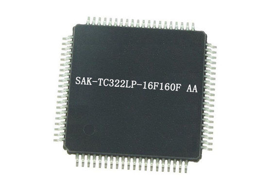 Microcontrolador MCU SAK-TC322LP-16F160F AA con velocidad de reloj de 160 MHz, 1 MB de memoria de programa y 96 kB de RAM de datos