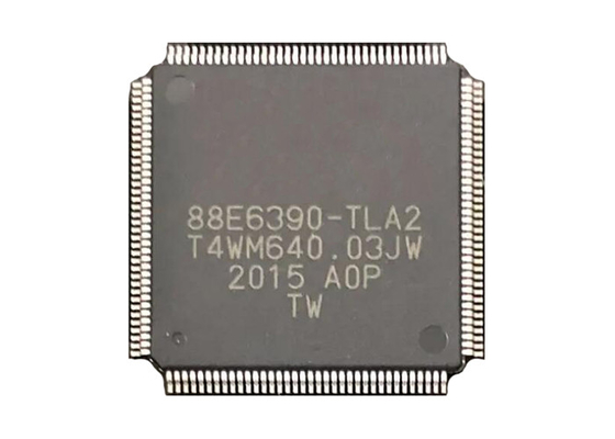 Transmisor-receptor IC TQFP144 del microprocesador 88E6390-A0-TLA2C000 Gigabit Ethernet del circuito integrado