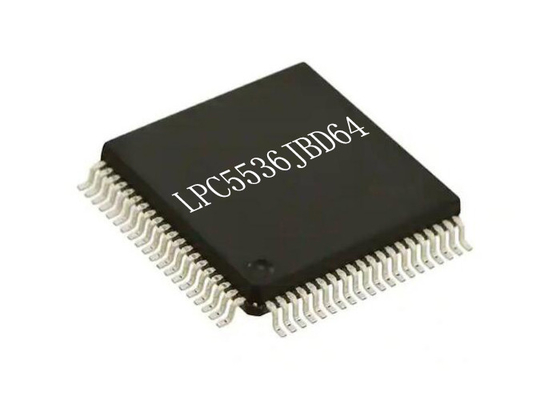 Los microcontroladores de destello del microprocesador 150MHz 256KB del circuito integrado de 64TQFP LPC5536JBD64 saltan