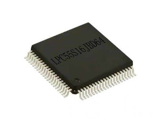 Chip CI 150MHz de IC HTQFP64 de los microcontroladores del microprocesador LPC55S16JBD64 del circuito integrado