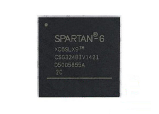 Chip CI programable integrado del arsenal de puerta del campo de IC XC6SLX9-2CSG324C LFBGA324
