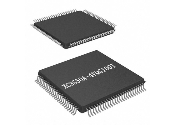 Arsenal de puerta programable integrado soporte superficial del campo de IC 100-TQFP XC3S50A-4VQG100I IC