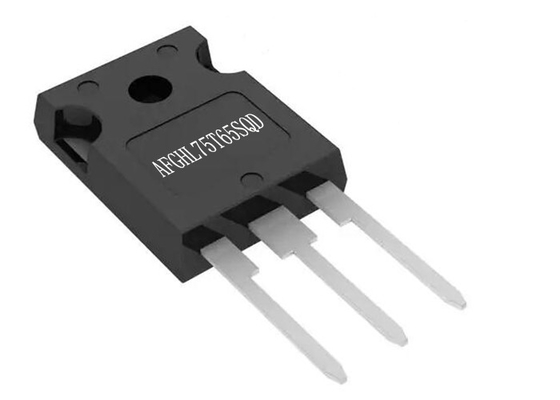 el automóvil 375W salta transistor de la parada de campo del foso de AFGHL75T65SQD IGBT el solo IGBT 650V