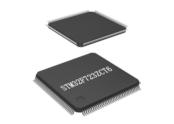 Los ICs saltan STM32F723ZCT6 el Solo-corazón 216MHz 256KB DESTELLAN 144-LQFP el microcontrolador IC