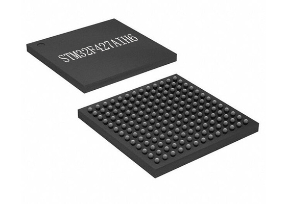 El solo microprocesador 169UFBGA del microcontrolador de la base STM32F427AIH6 32Bit integró IC 180MHz
